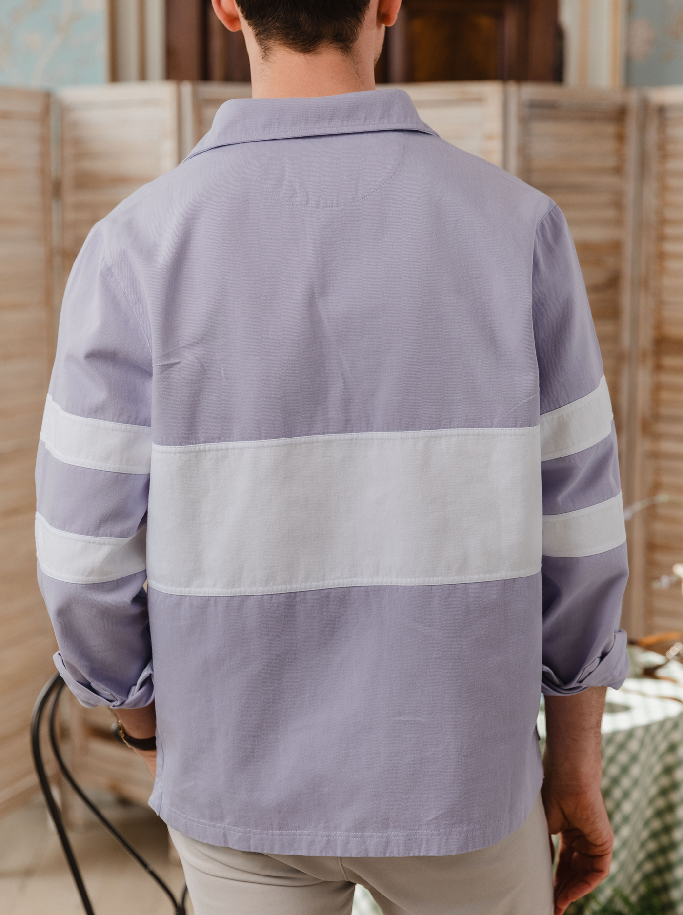 Sandhills Unisex Deck Shirt - Lilac