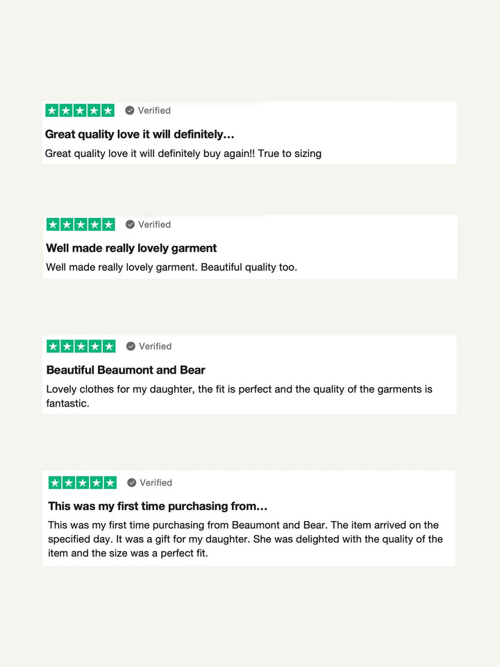 Image of four different trust pilot reviews