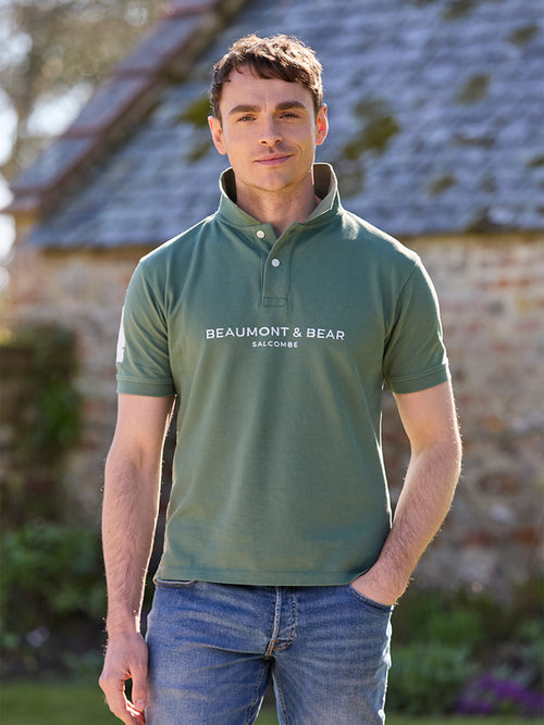 Beadon Men's Polo Shirt - Fern