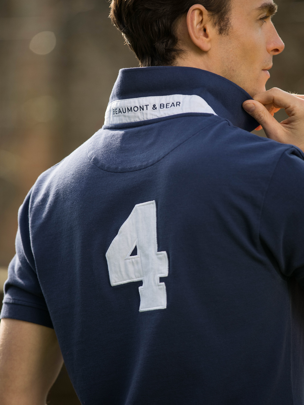 Beadon Men's Polo Shirt - Royal Navy - Beaumont & Bear