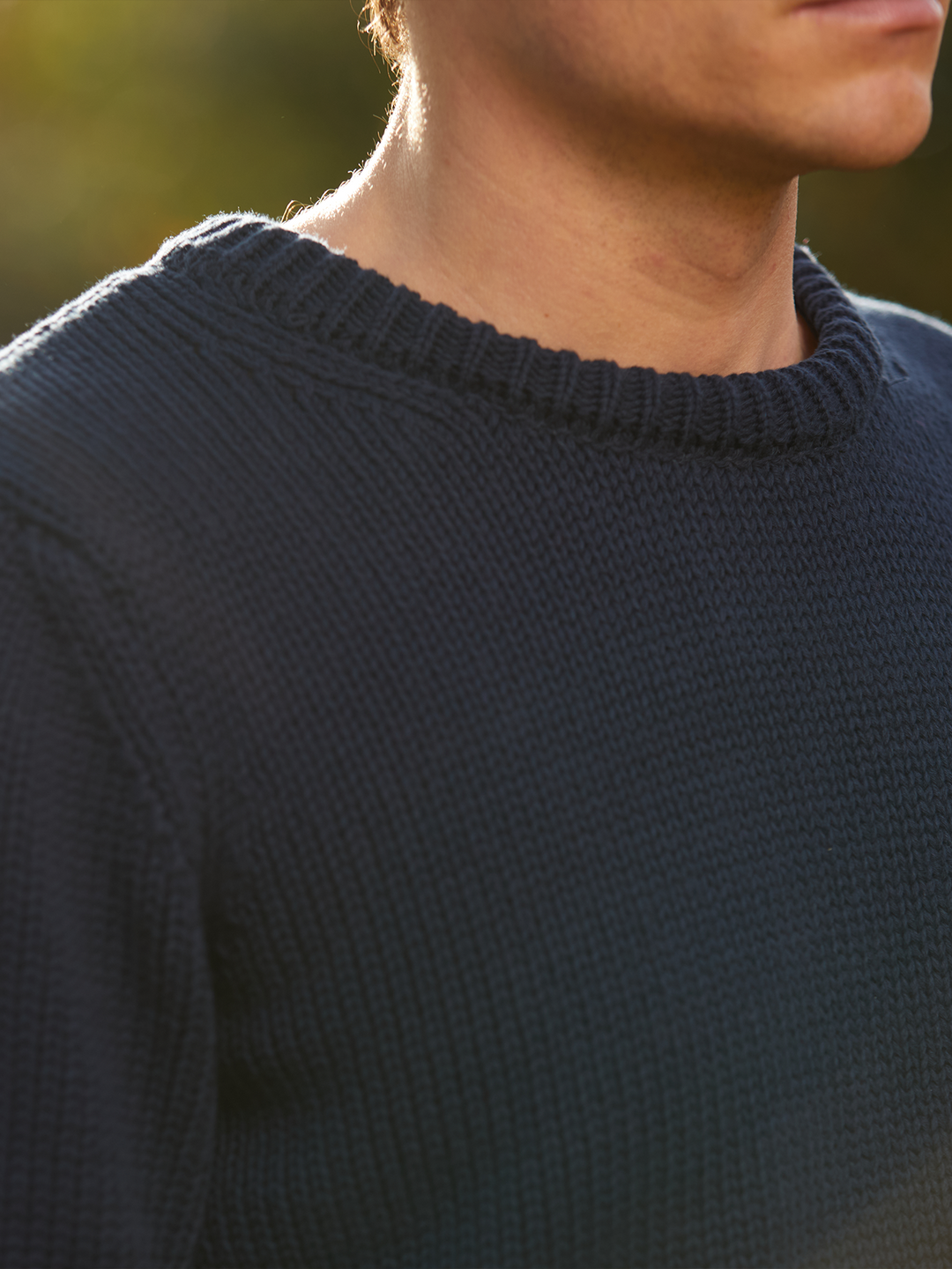 Bigbury Unisex Jumper - Navy - Beaumont &amp; Bear