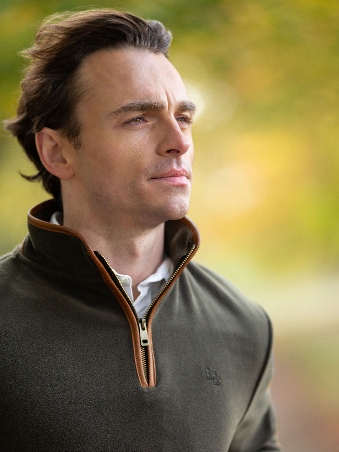 Topsham Unisex Fleece - Charcoal - Beaumont &amp; Bear