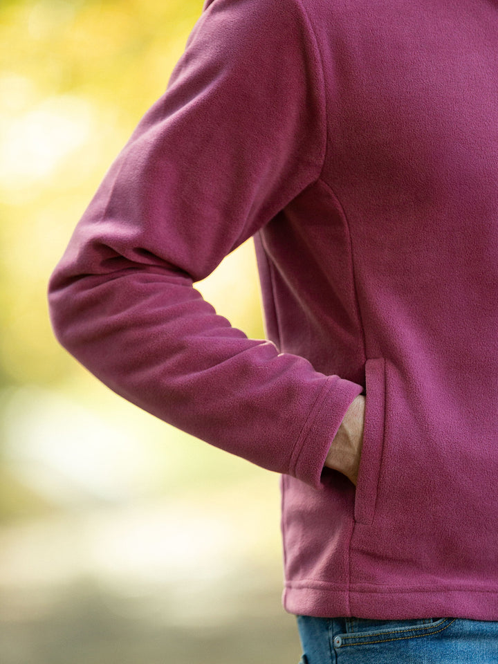 Topsham Unisex Fleece - Rhubarb - Beaumont &amp; Bear
