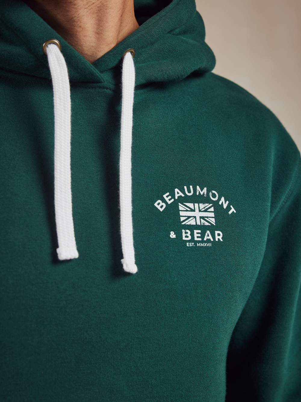 North Sands Unisex Hoodie - Green - Beaumont & Bear