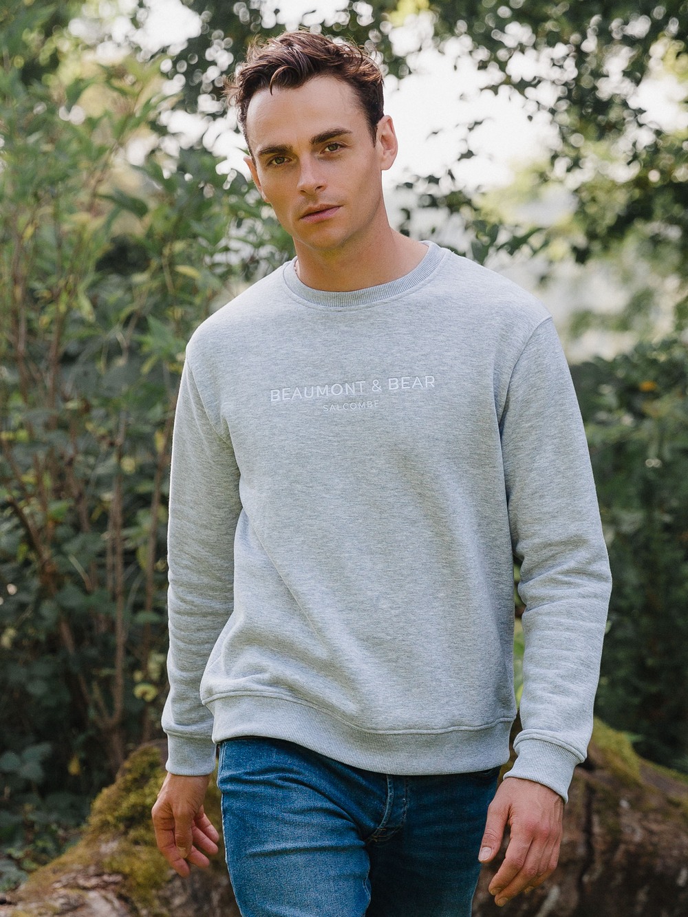 Woodleigh Unisex Sweatshirt - Grey - Beaumont & Bear