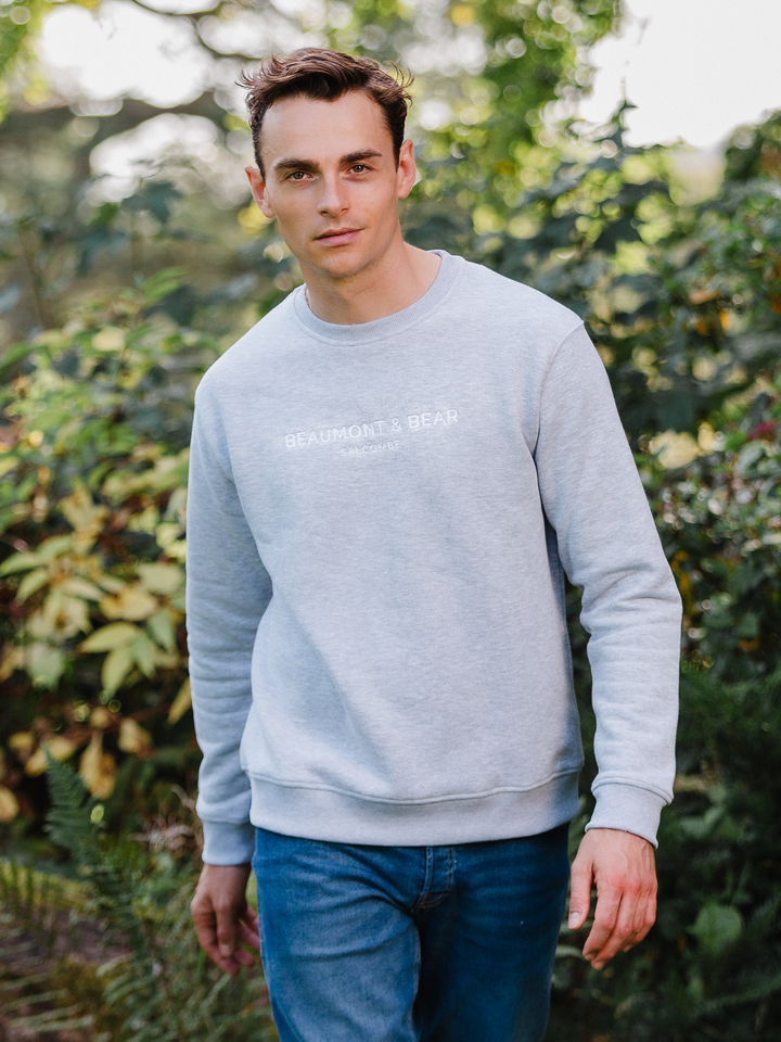 Woodleigh Unisex Sweatshirt - Grey - Beaumont &amp; Bear