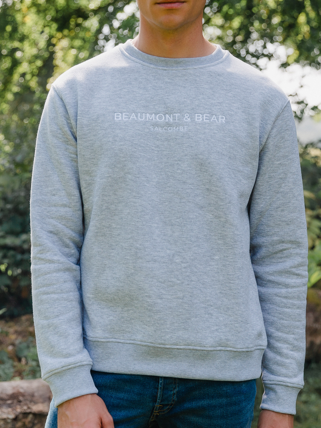 Woodleigh Unisex Sweatshirt - Grey - Beaumont &amp; Bear