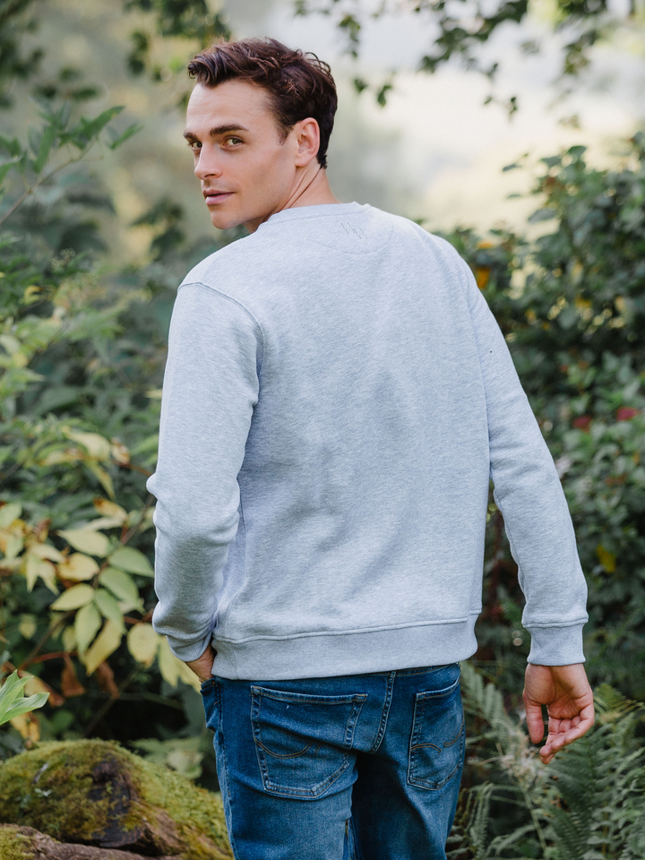 Woodleigh Unisex Sweatshirt - Grey - Beaumont &amp; Bear