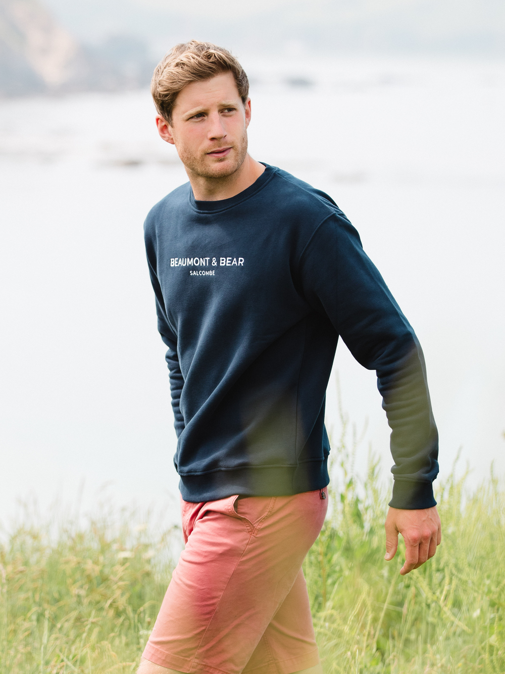 Woodleigh Unisex Sweatshirt - Navy - Beaumont & Bear