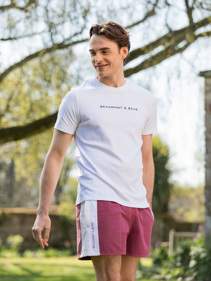 Burlestone Unisex Rugby Shorts - Rhubarb