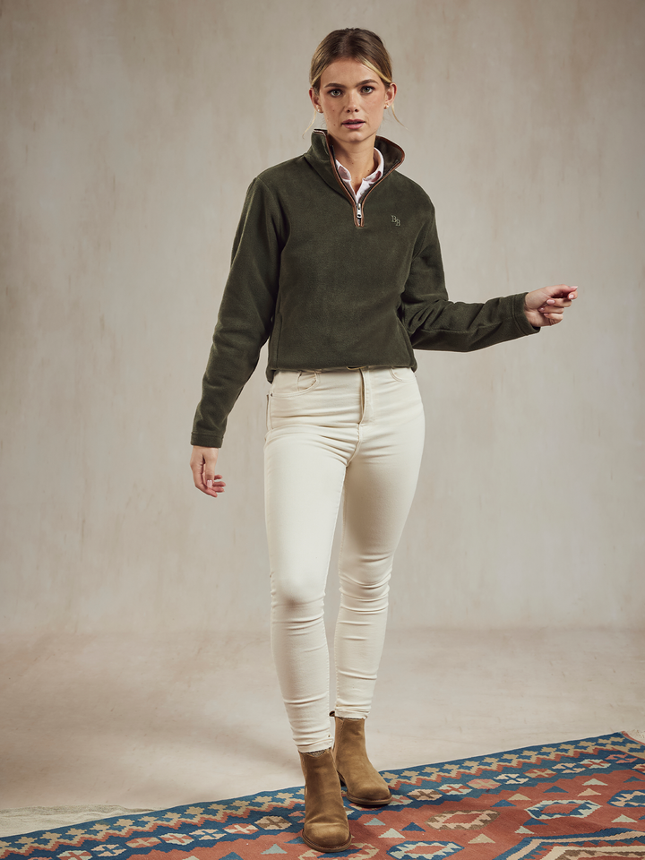 Topsham Unisex Fleece - Khaki