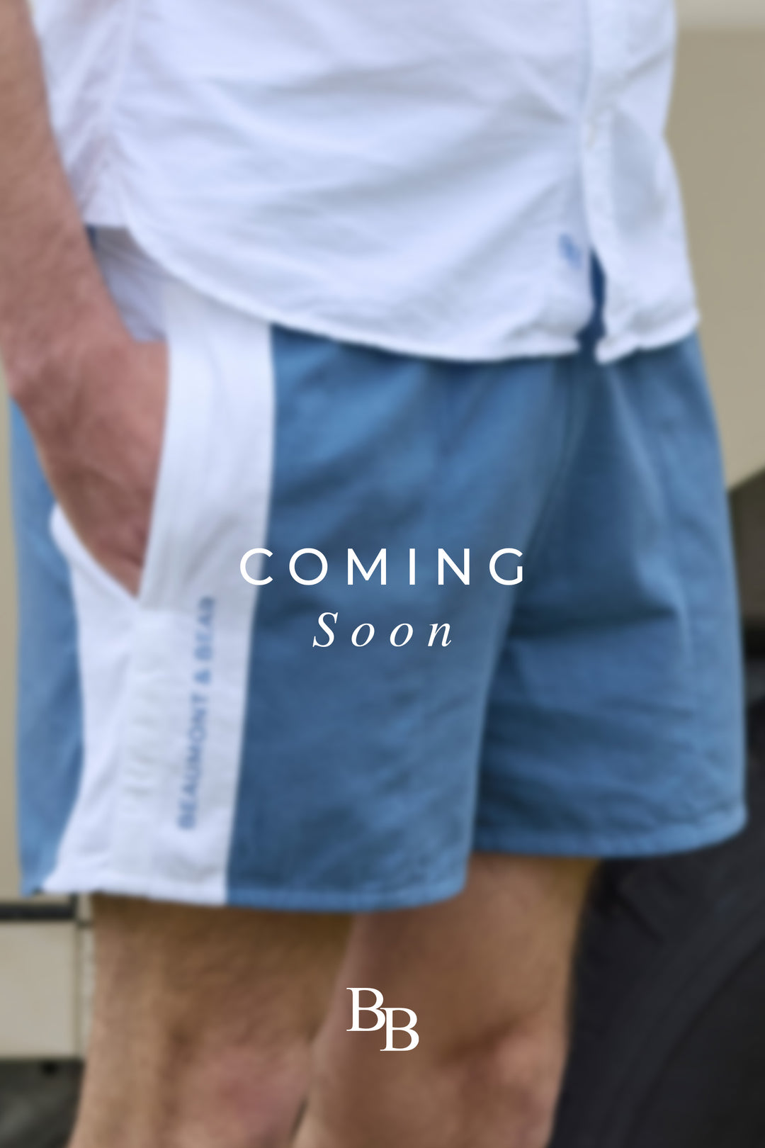 Burlestone Unisex Rugby Shorts - Vintage Blue
