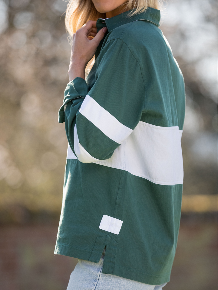 Sandhills Unisex Deck Shirt - Washed Green