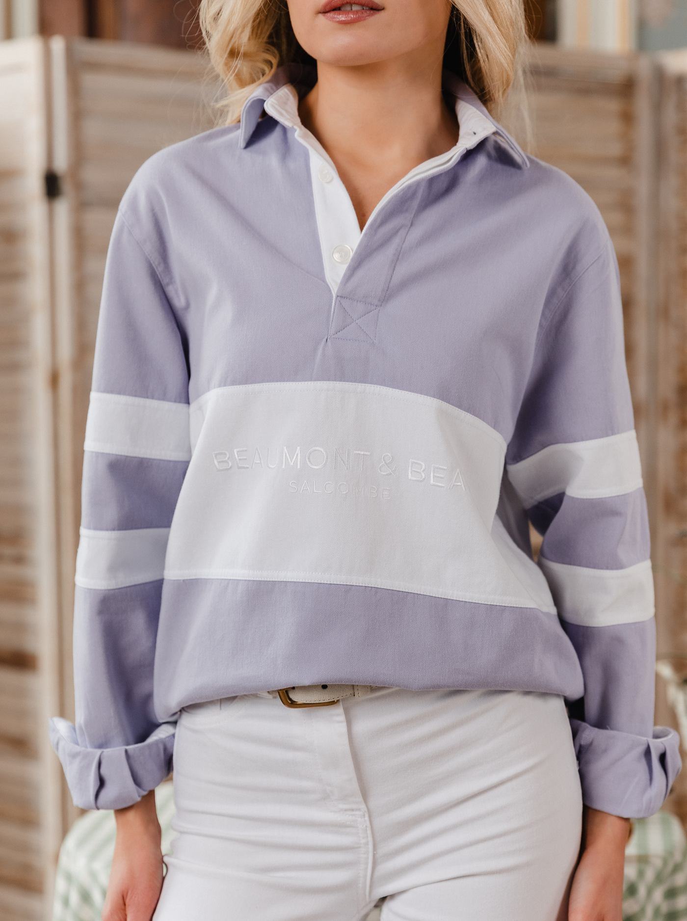 Sandhills Unisex Deck Shirt - Lilac
