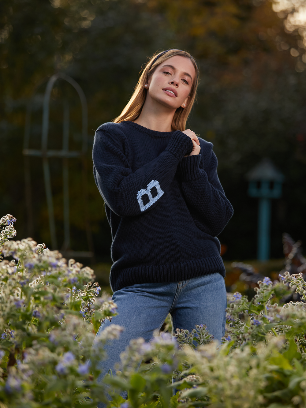 Bigbury Unisex Jumper - Navy - Beaumont & Bear