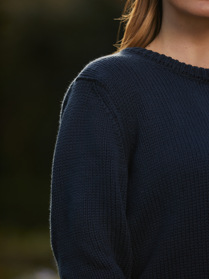 Bigbury Unisex Jumper - Navy - Beaumont &amp; Bear