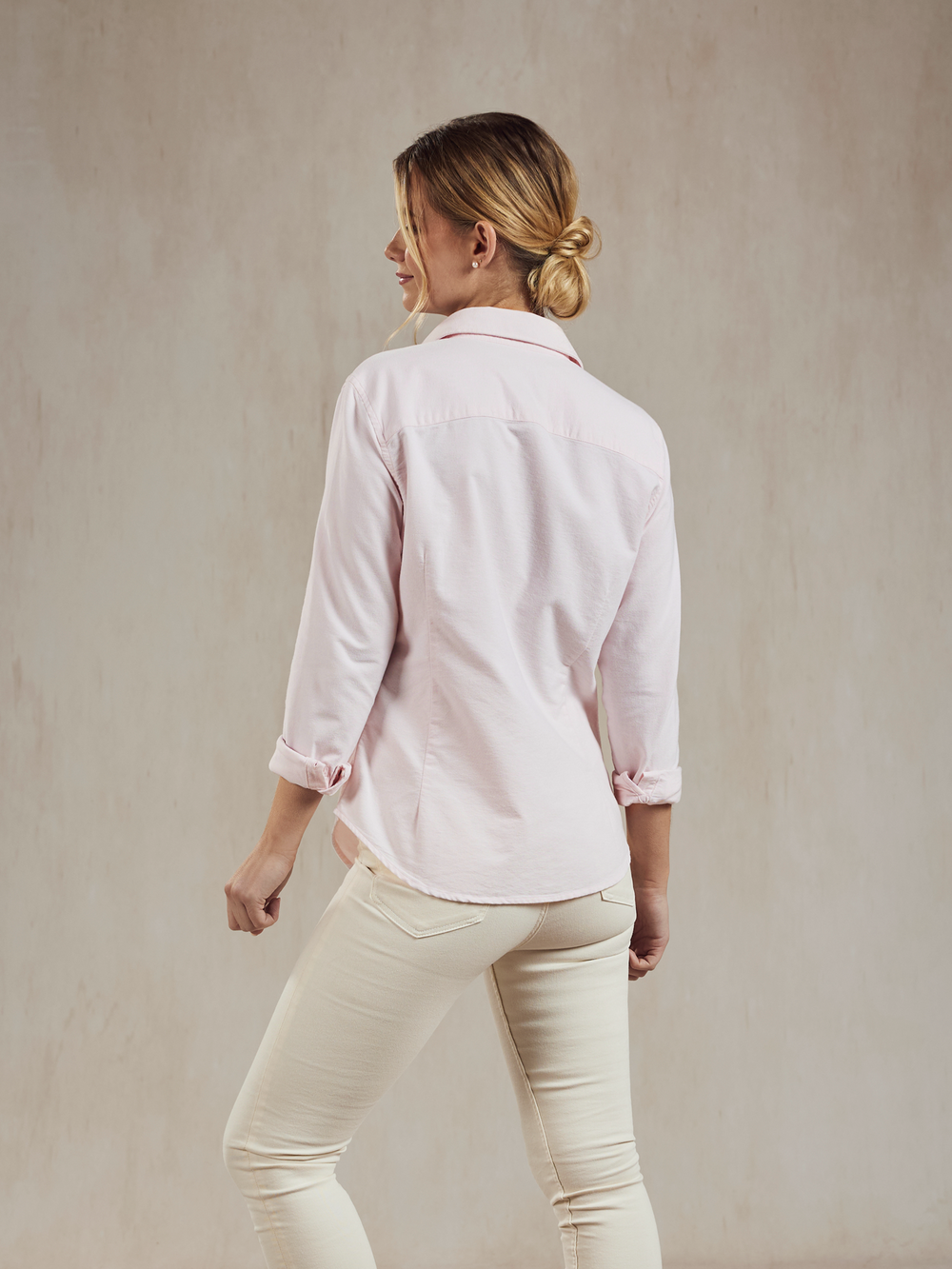 Buckland Women's Oxford Shirt - Powder Pink - Beaumont & Bear
