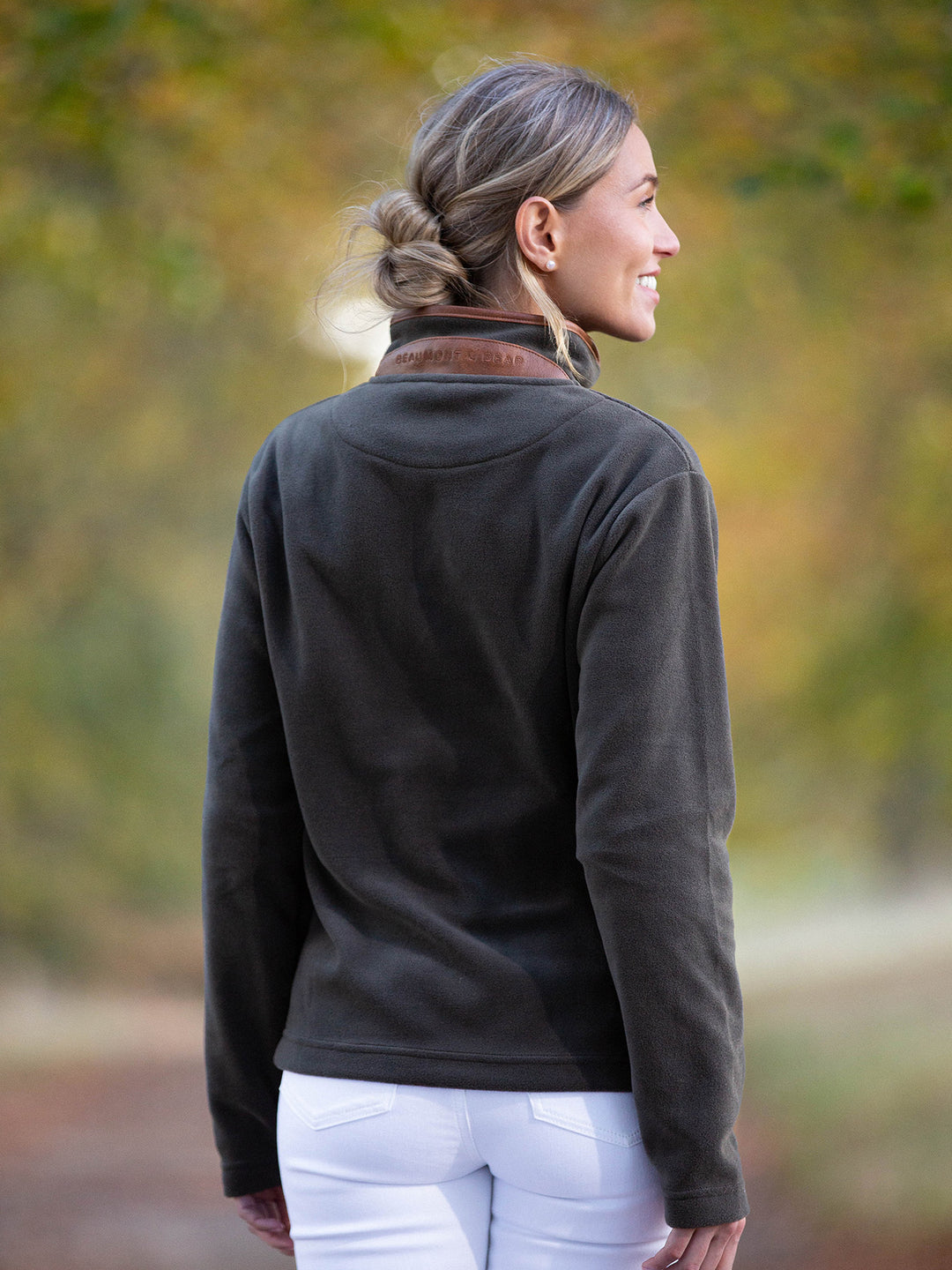 Topsham Unisex Fleece - Charcoal - Beaumont &amp; Bear