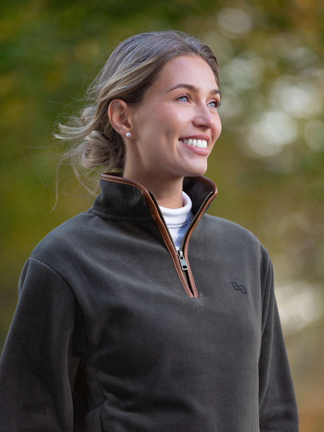 Topsham Unisex Fleece - Charcoal - Beaumont &amp; Bear