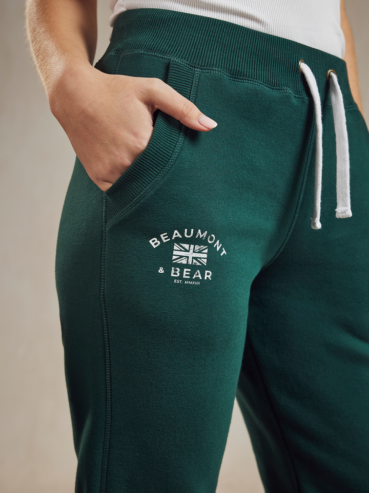 North Sands Unisex Joggers - Green - Beaumont &amp; Bear