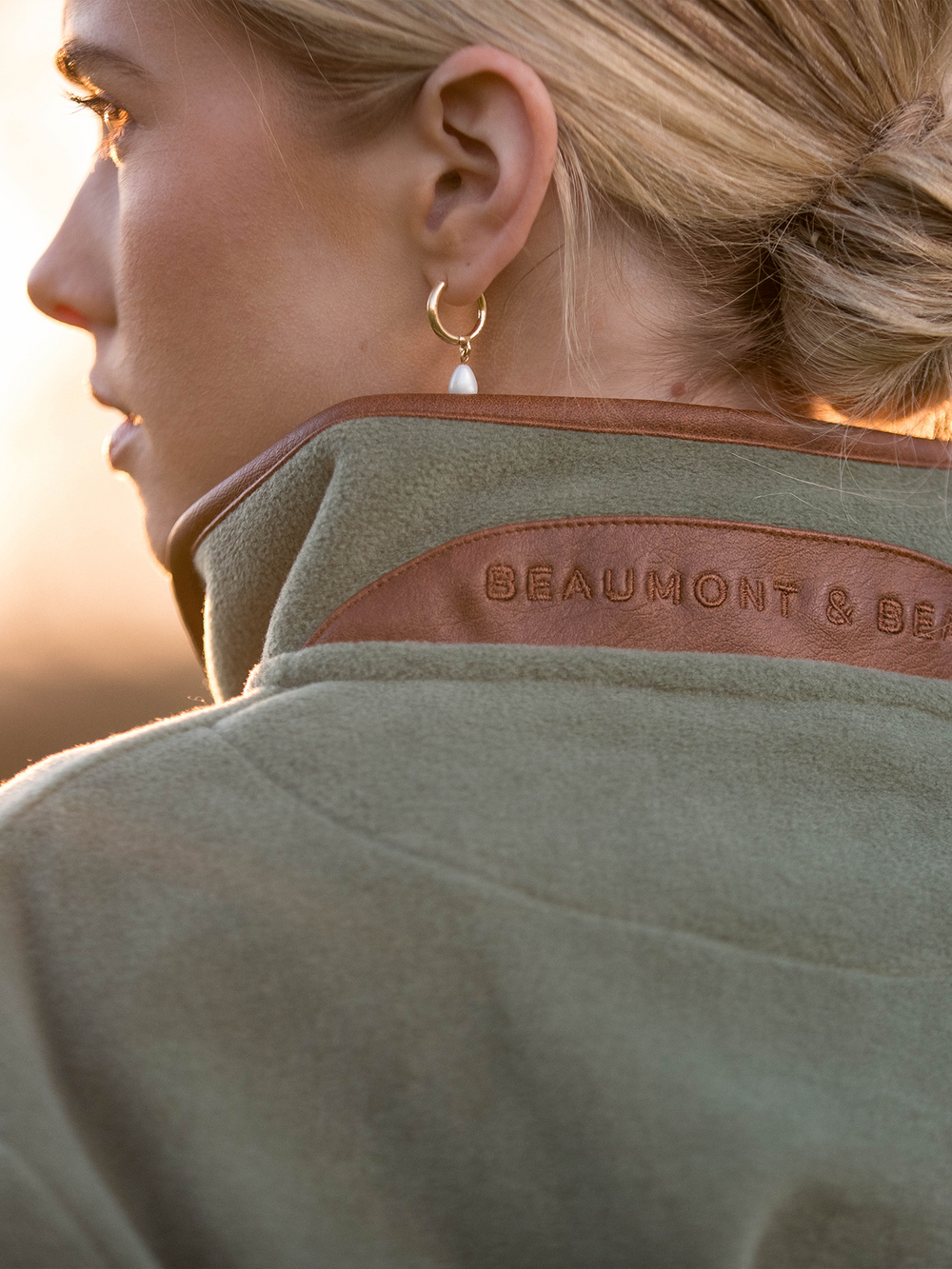 Topsham Unisex Fleece - Sage - Beaumont & Bear