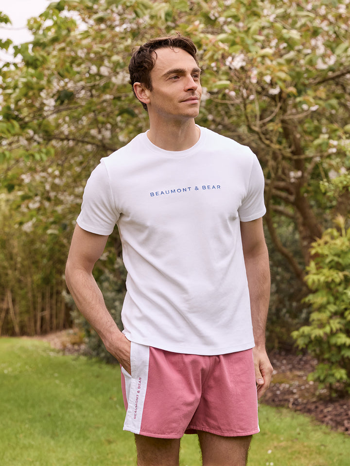 Burlestone Unisex Rugby Shorts - Vintage Rhubarb