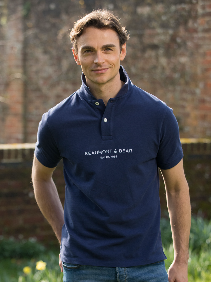 Beadon Men's Polo Shirt - Royal Navy
