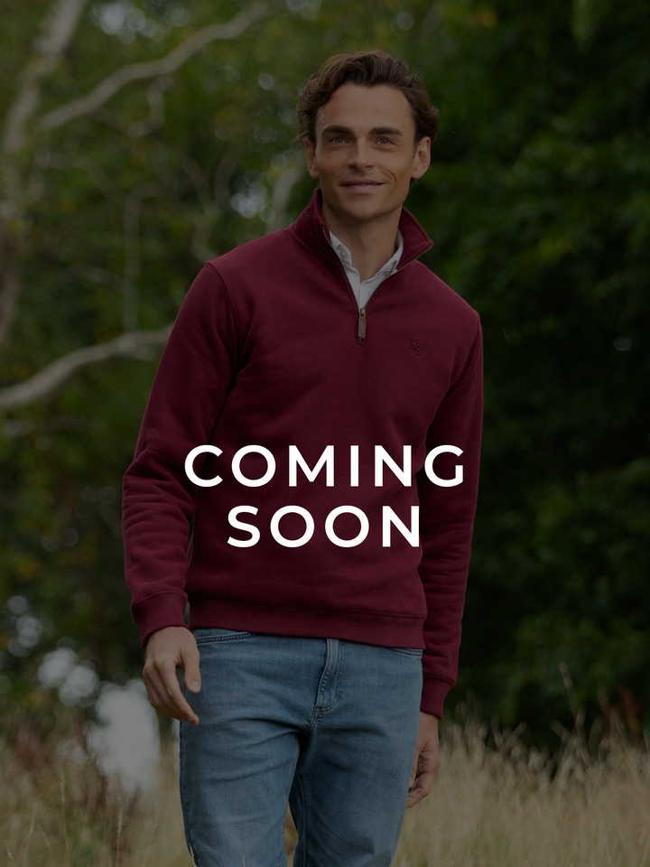 Tuckenhay Unisex Quarter Zip - Port