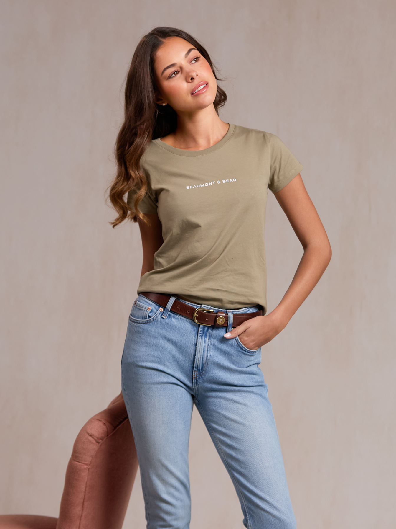 Otterton Women's T-Shirt - Olive