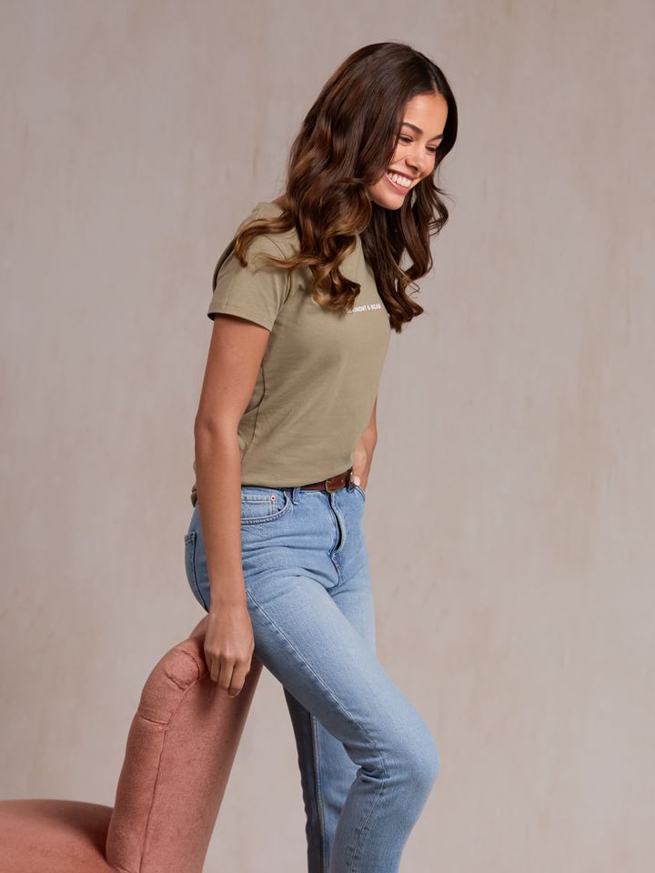Otterton Women's T-Shirt - Olive