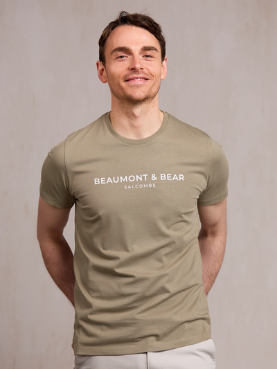 Devon Road Men's T-Shirt - Olive