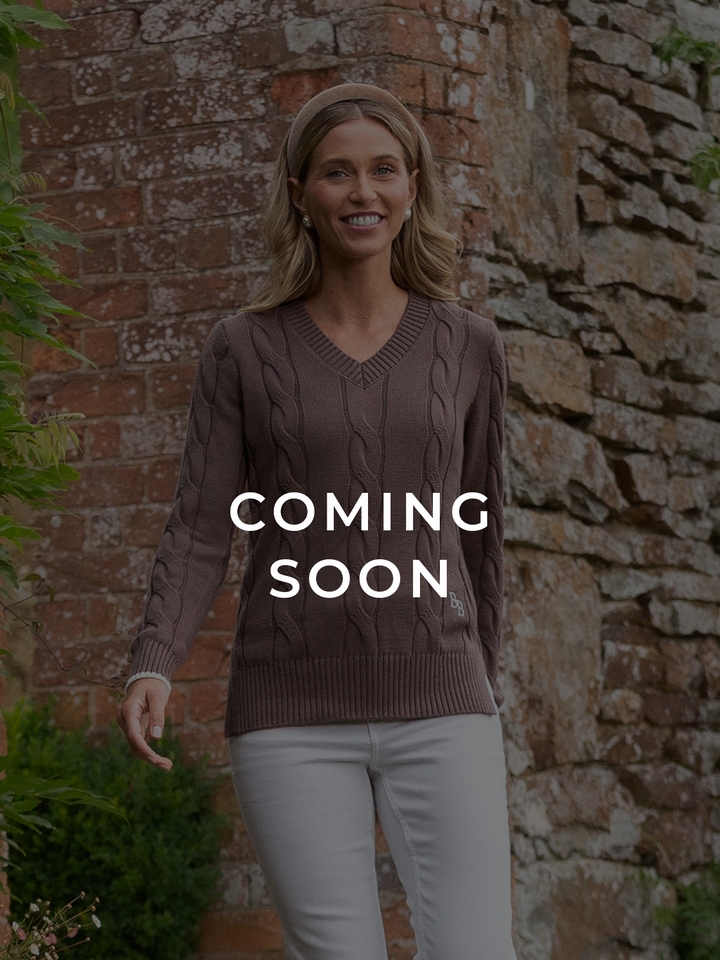 Collaton Women's Cable Knitted Jumper - Otter