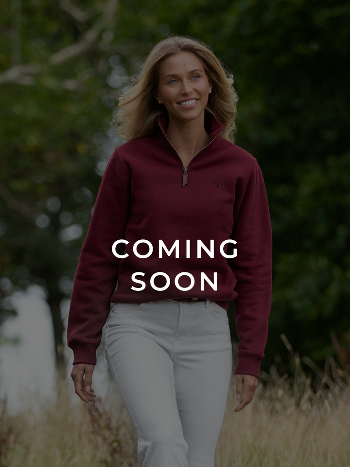 Tuckenhay Unisex Quarter Zip - Port