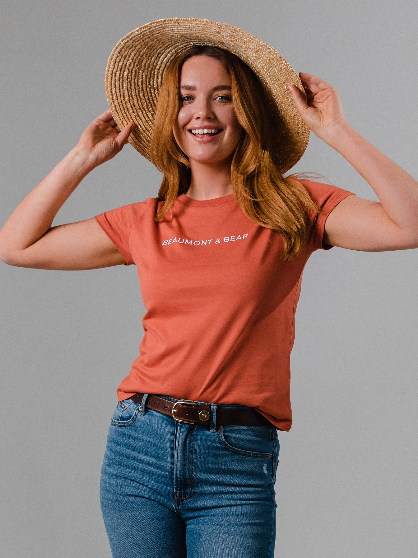Sunny Cove T-Shirt - Burnt Orange