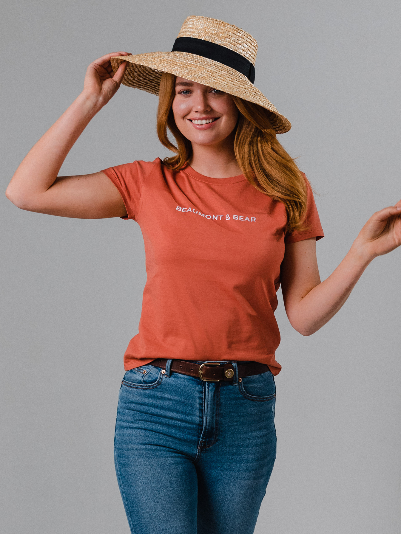 Sunny Cove T-Shirt - Burnt Orange