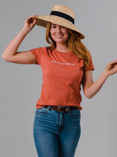 Sunny Cove T-Shirt - Burnt Orange