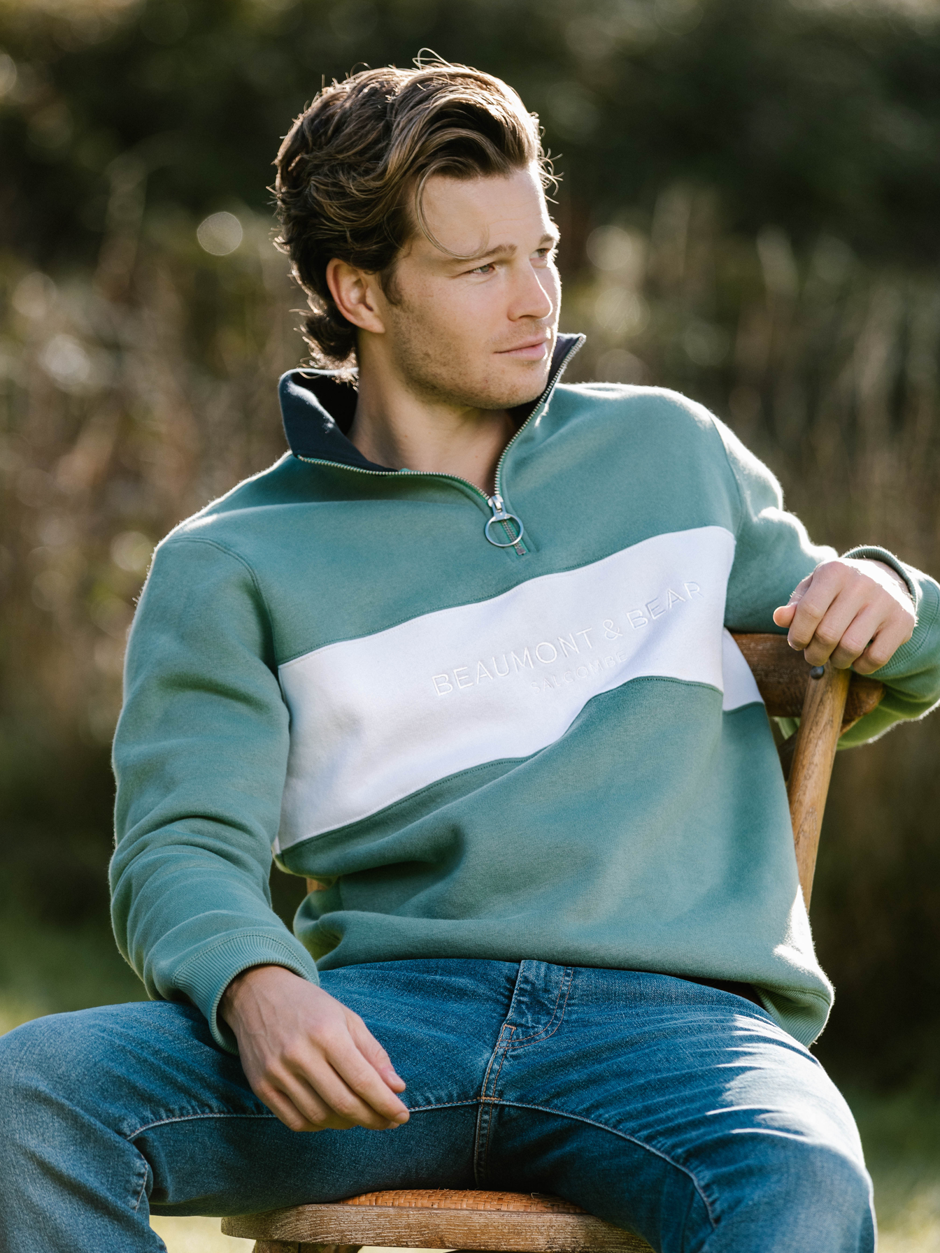 Sea store green jeans
