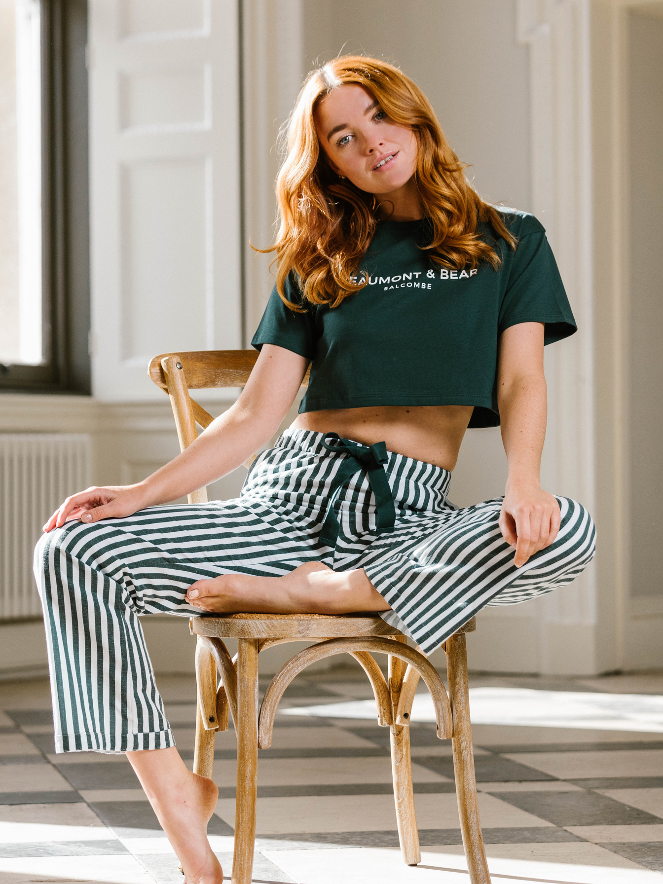 Woodbury Pyjama Trousers - Green